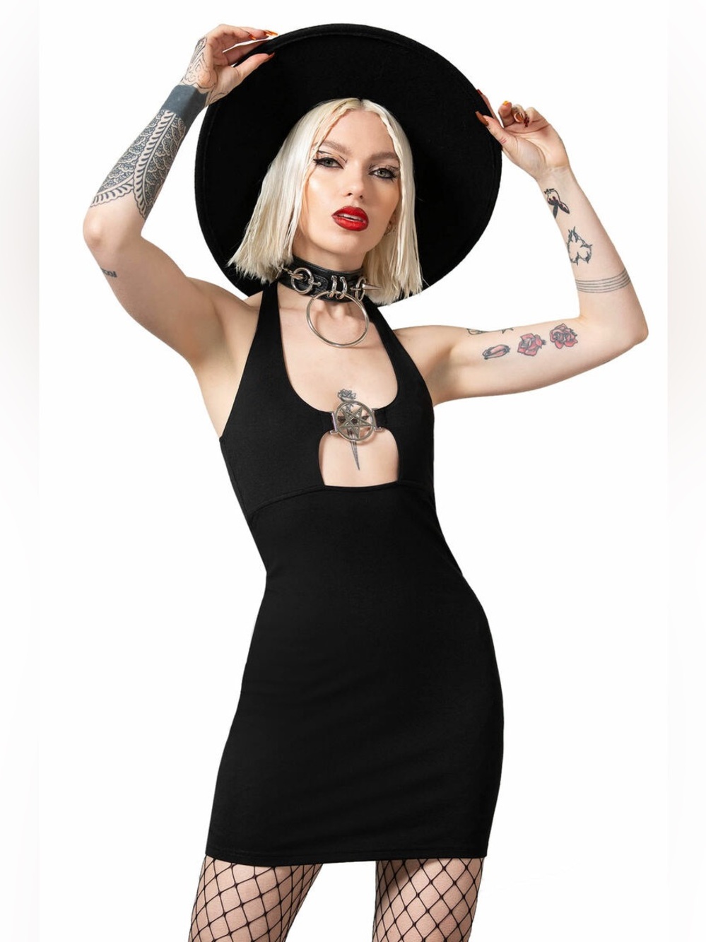 Killstar Penumbra Halter Dress